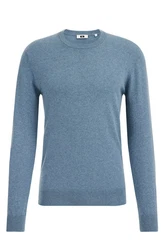 WE Fashion Sweater Blau/Hellblau/Grau