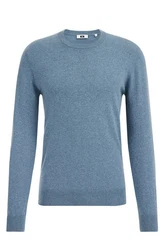 WE Fashion Sweater Blau/Hellblau/Grau