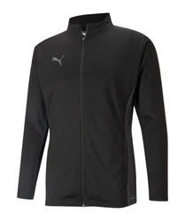 PUMA Sweatjacke teamCUP Trainingsjacke Rot/Schwarz/Grau/Dunkelgrau
