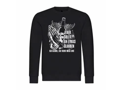 deinshirt Kapuzenpullover Herren Pullover Ich glaube Ich trink noch eins Schwarz/Lila/Blau/Rot