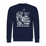 deinshirt Kapuzenpullover Herren Pullover Ich glaube Ich trink noch eins Dunkelblau/Blau