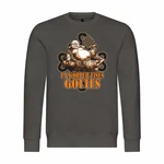 deinshirt Kapuzenpullover Herren Pullover Im Körper eines Gottes Grau/Braun/Khaki/Dunkelgrün/Orange