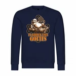 deinshirt Kapuzenpullover Herren Pullover Im Körper eines Gottes Braun/Orange/Dunkelblau/Lila/Rosa