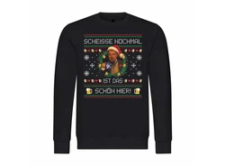 deinshirt Kapuzenpullover Herren Pullover Mit Print Motiv Schwarz