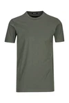 Replay T-Shirt COMPACT JERSEY Dunkelgrün/Khaki