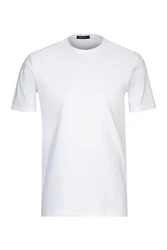 Replay T-Shirt COMPACT JERSEY Weiß/Creme/Grau