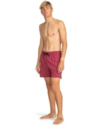 Billabong Boardshorts All Day Layback Dunkelrot/Bordeaux/Rosa/Lila