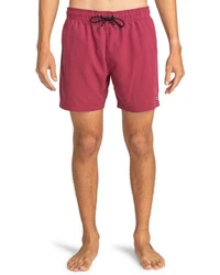 Billabong Boardshorts All Day Layback Dunkelrot/Bordeaux/Rosa/Lila