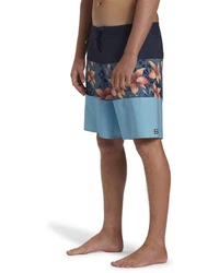 Billabong Boardshorts Tribong Pro Blau/Mischfarben/Beige/Orange/Hellblau