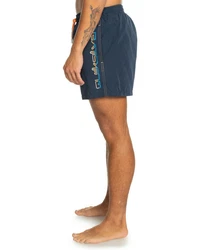 Quiksilver Boardshorts Behind Waves Orange/Dunkelblau/Blau/Grau