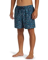 Quiksilver Boardshorts Remade Mix Volley Blau/Türkis