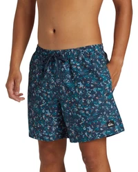 Quiksilver Boardshorts Remade Mix Volley Blau/Türkis