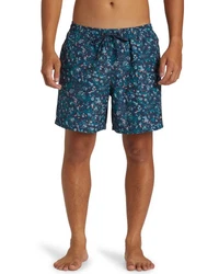 Quiksilver Boardshorts Remade Mix Volley Blau/Türkis
