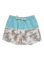 Quiksilver Boardshorts Life On The Reef Blau/Braun/Beige