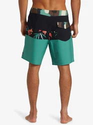 Quiksilver Boardshorts Surfsilk Panel Türkis/Dunkelgrün/Grün