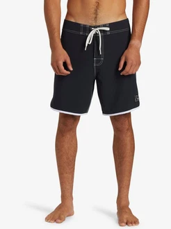 Quiksilver Boardshorts Original Scallop Dunkelblau/Blau/Schwarz Quiksilver Boardshorts Original Scallop Dunkelblau/Blau/Schwarz