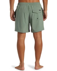 Quiksilver Boardshorts Surfsilk Solid Volley Dunkelgrün/Khaki/Grün