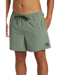 Quiksilver Boardshorts Surfsilk Solid Volley Dunkelgrün/Khaki/Grün