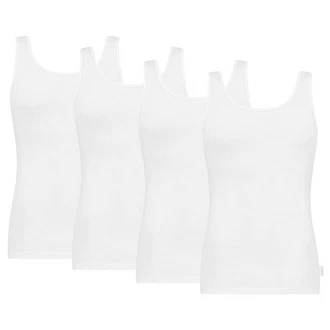 sloggi Unterhemd Herren Tank Top 24/7 SH 02 Vest Weiß/Creme
