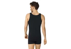 sloggi Unterhemd Herren Tank Top 24/7 SH 02 Vest Weiß/Schwarz/Creme