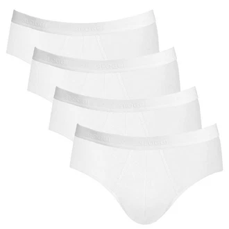 sloggi Slip Herren 24/7 Midi Weiß/Creme