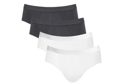 sloggi Slip Herren 24/7 Midi Grau/Weiß/Dunkelgrau/Creme/Schwarz