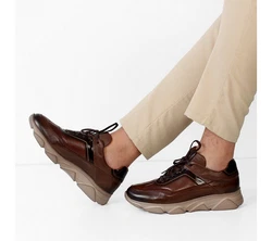 Celal Gltekin Sneaker Braun/Beige/Dunkelbraun
