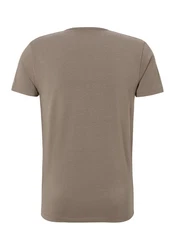 Pepe Jeans T-Shirt Rundhals oliv/weiß