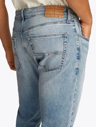 Tommy Jeans Slim-fit Jeans Austin Slim Tapered Hellblau