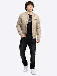 Lonsdale Herren Jacke Tern Hill Khaki/Beige/Braun