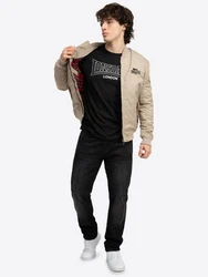 Lonsdale Herren Jacke Tern Hill Khaki/Beige/Braun