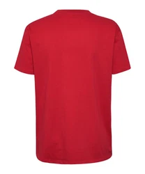hummel T-Shirt T-Shirt Rundhalsausschnitt gesticktes Logo Regular fit (7924) 