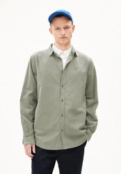ARMEDANGELS Hemd GOTS Khaki/Dunkelgrün/Hellgrün/Grün