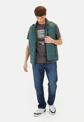 camel active T-Shirt Grau/Blau/Hellgrau/Dunkelgrau/Braun