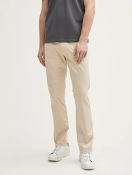 TOM TAILOR Chinohose TTJOSH Regular Slim Ultralight Hose Khaki/Beige