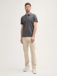 TOM TAILOR Chinohose TTJOSH Regular Slim Ultralight Hose Khaki/Beige