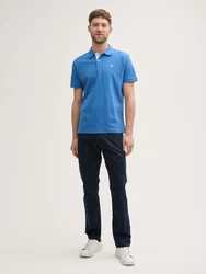 TOM TAILOR Chinohose TTJOSH Regular Slim Ultralight Hose Dunkelblau/Blau