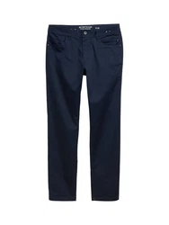 TOM TAILOR Chinohose TTJOSH Regular Slim Ultralight Hose Dunkelblau/Blau