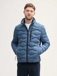 TOM TAILOR Outdoorjacke Hybrid Lightweight Steppjacke Hellblau/Blau/Dunkelblau