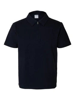 SELECTED HOMME Poloshirt Dunkelblau SELECTED HOMME Poloshirt Dunkelblau