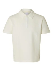 SELECTED HOMME Poloshirt Khaki/Weiß/Grau/Beige/Braun