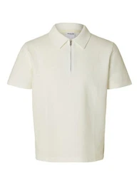 Poloshirt - strukturiertes - Polo Herren - kurzarm Polo