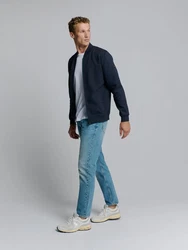 NO EXCESS Sweatjacke Sweat Bomber Herrenjacke 