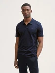 TOM TAILOR Denim Poloshirt Dunkelblau/Hellblau/Blau TOM TAILOR Denim Poloshirt Dunkelblau/Hellblau/Blau