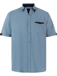 Babista Kurzarmhemd STEFZITE Blau/Hellblau/Grau