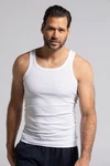 JP1880 Unterhemd 2er-Pack Rippjersey Creme/Weiß