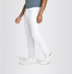 MAC Stretch Hose Arne Pipe Jeans Light Weight Denim Weiß/Creme
