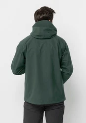 Jack Wolfskin Funktionsjacke KAMMWEG 3L JKT Grün/Dunkelgrün