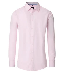 VENTI Businesshemd Modern Fit Kentkragen Rosa