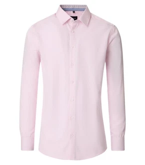 VENTI Businesshemd Modern Fit Kentkragen Rosa